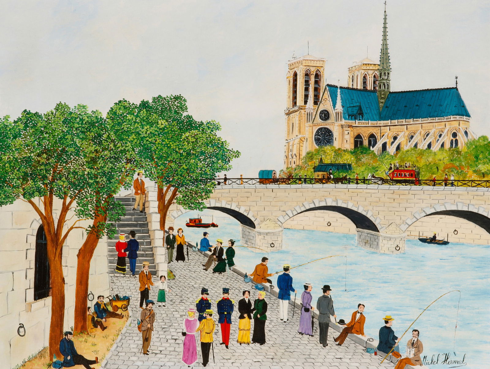 MICHEL HERMEL (B. 1934),