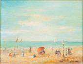 MICHEL JAMART, BEACH SCENE, TR