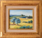 MICHEL JAMART, PAYSAGE, OIL ON