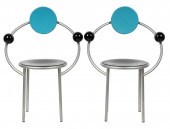 MICHELE DE LUCCHI: PAIR OF "FI
