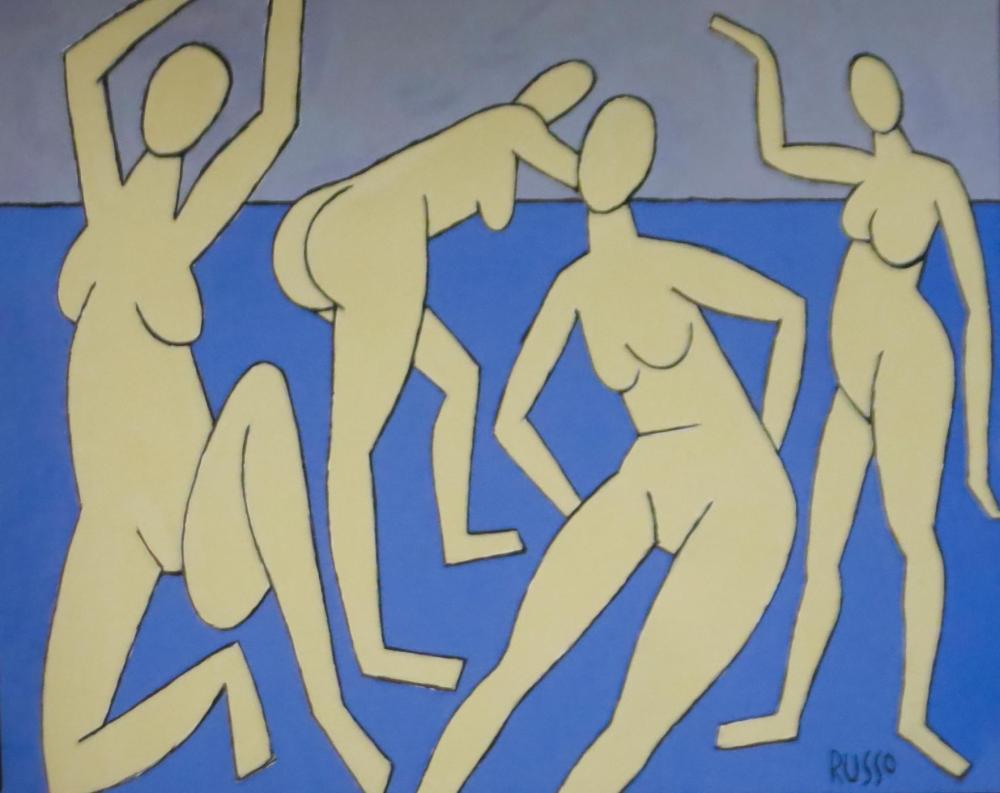 MICHELE RUSSO ACRYLIC ON