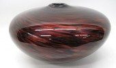 MICHELLE KAPTUR ART GLASS BOWL