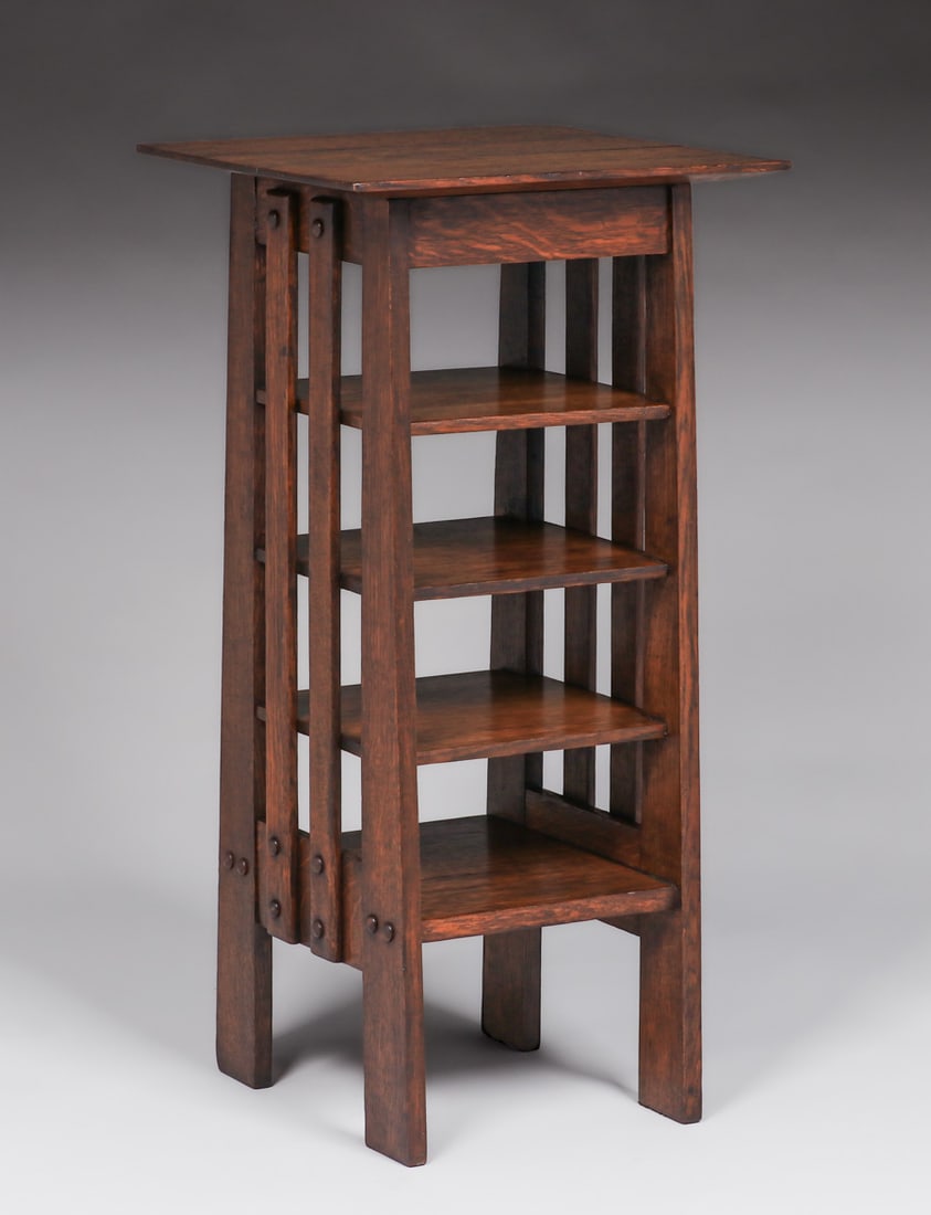MICHIGAN CHAIR CO OAK SLATTED