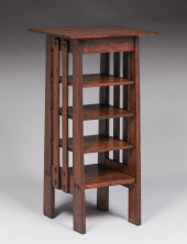 MICHIGAN CHAIR CO OAK SLATTED