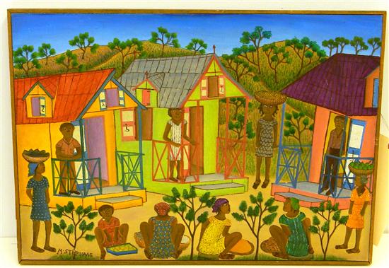 Micius Stephane  acrylic on