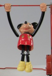 MICKEY ACROBAT TOY Boxed examp