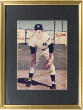 MICKEY MANTLE AUTOGRAPHED PHOT