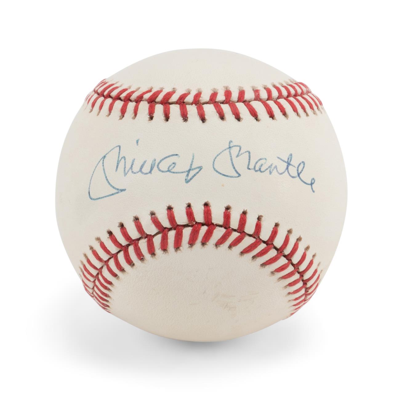 MICKEY MANTLE AUTOGRAPHED