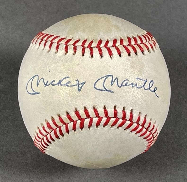 MICKEY MANTLE SIGNED