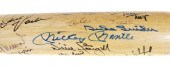 MICKEY MANTLE SIGNED BAT, DIMA