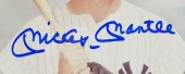 MICKEY MANTLE SIGNED PHOTO, JS