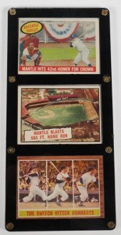 MICKEY MANTLE TOPPS #461 #406