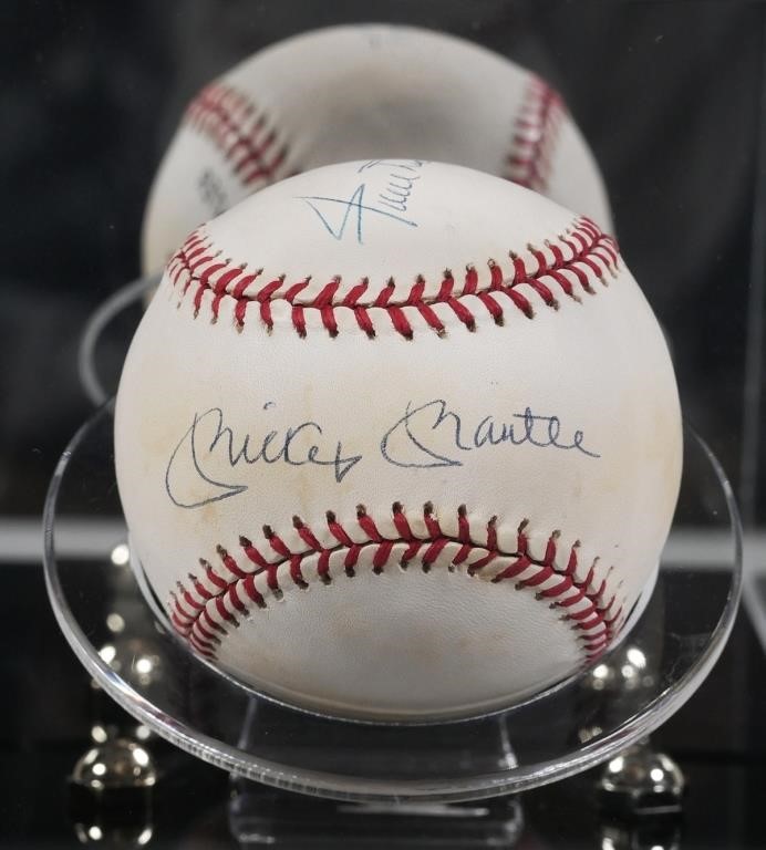MICKEY MANTLE & WILLIE MAYS