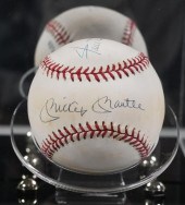MICKEY MANTLE & WILLIE MAYS SI