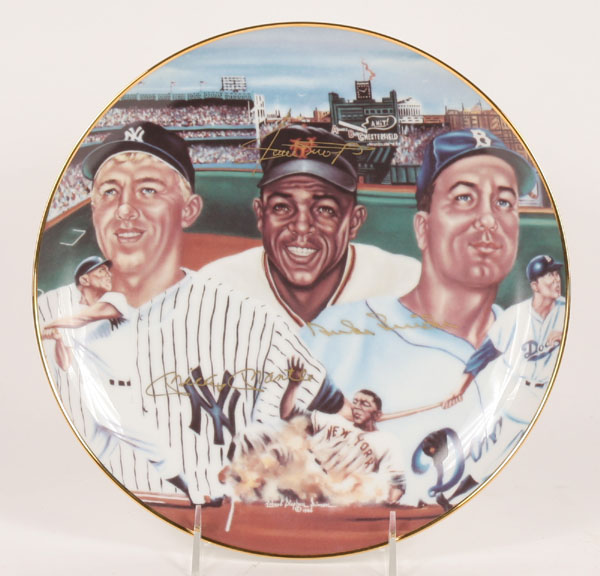 Mickey Mantle, Willie Mays and Duke