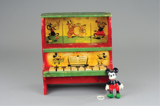 MICKEY MOUSE PIANO c. 1935 made
