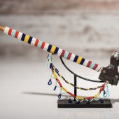 Micmac Pipe with Beaded Stem
1