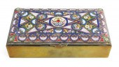 MICRO-MOSAIC BOX, ITALIAN, EAR