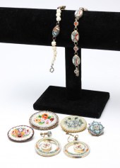 MICRO MOSAIC BRACELETS, PINS,
