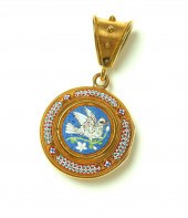MICROMOSAIC LOCKET.  Italy  2n