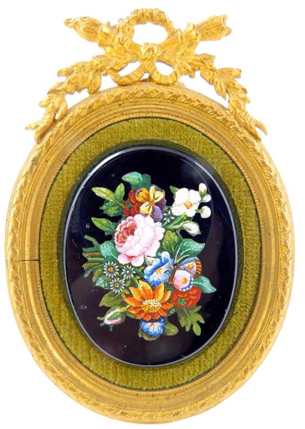 MICROMOSAIC PIETRA DURA FLORAL