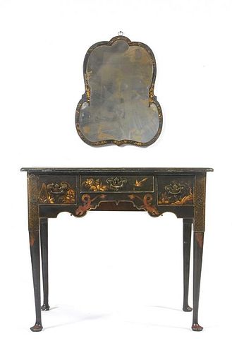 MID 18TH C ENGLISH CHINOISERIE