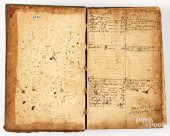 MID-18TH C. LEDGER BOOKMid-18t