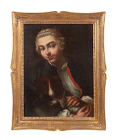 MID 18TH CENTURY YOUNG BOY W/