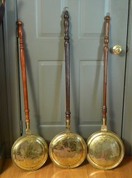 Mid-19th C. bedwarmers with