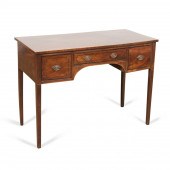 MID 19TH C. ENGLISH MAHOGANY D
