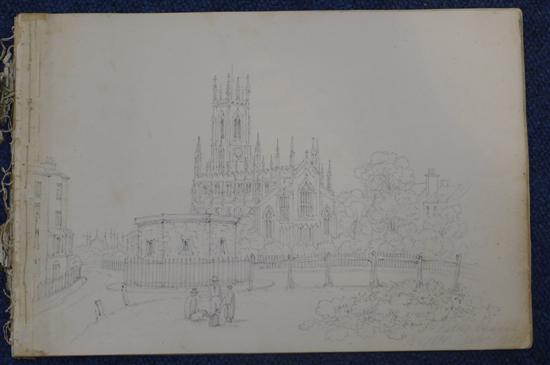 Mid 19th C. English School album of
