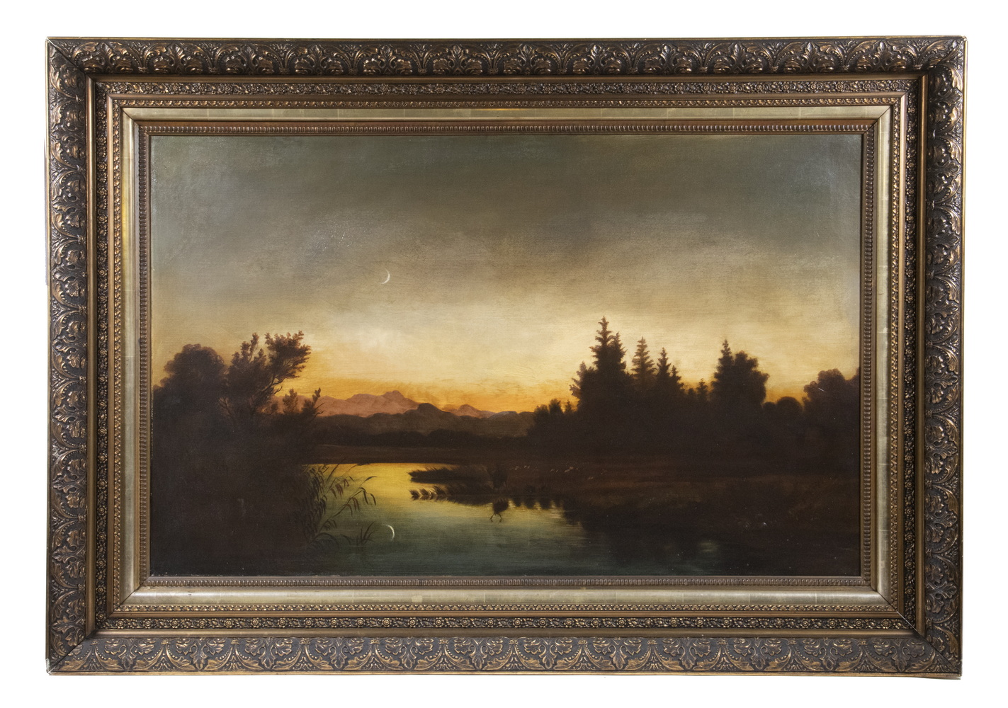 MID 19TH C. MAINE WILDERNESS