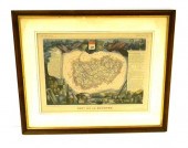Mid 19th C. map from Victor Le