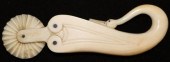 MID-19TH C SCRIMSHAW JAGGING W