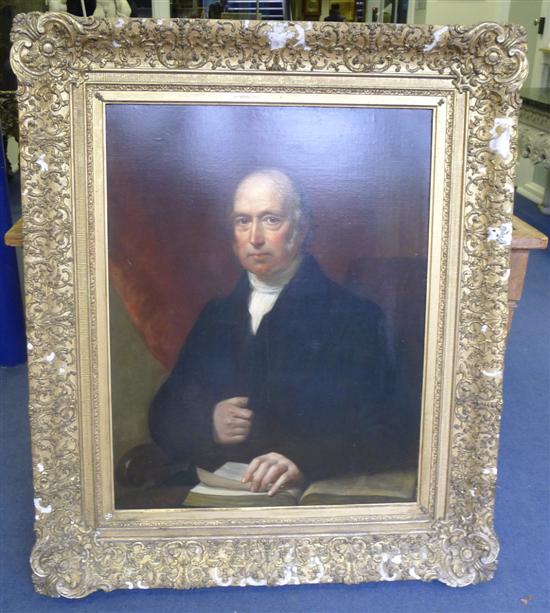 Mid 19th century English School oil