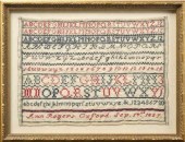 MID 19TH CENTURY SAMPLERA need