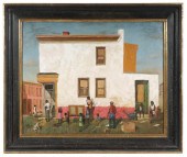 MID 20TH C. INNER CITY OIL PAI