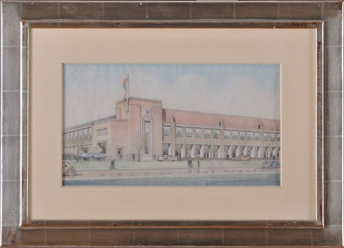MID-20TH C. SCHOOL: ARCHITECTURAL