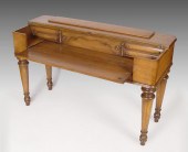 MID 20TH C WALNUT SPINET DESK: