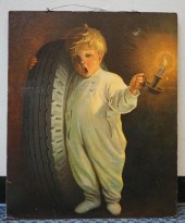 MID-20TH CENTURY FISK TIRES AD