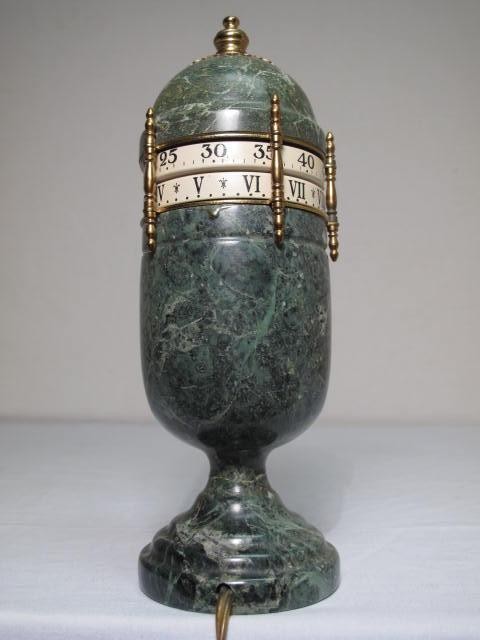 Mid 20th century marble clock.