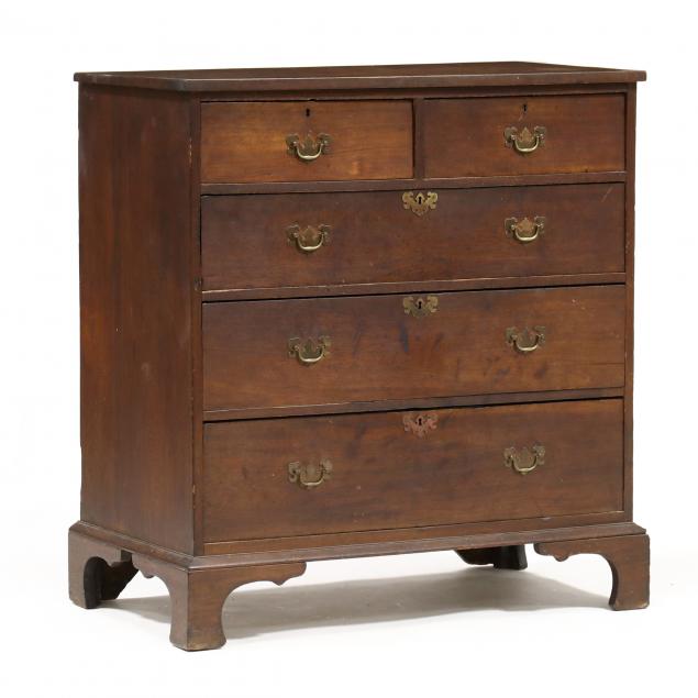 MID-ATLANTIC ANTIQUE WALNUT CHEST