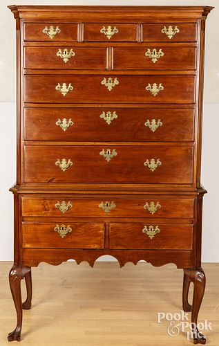 MID-ATLANTIC QUEEN ANNE MAHOGANY