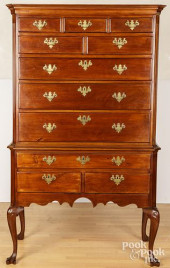 MID-ATLANTIC QUEEN ANNE MAHOGA