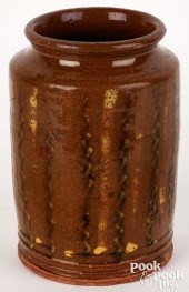 MID-ATLANTIC REDWARE CROCK, 19