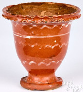 MID-ATLANTIC REDWARE FLOWER PO