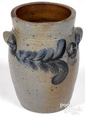 MID ATLANTIC STONEWARE CROCK,