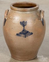 MID-ATLANTIC STONEWARE CROCK,