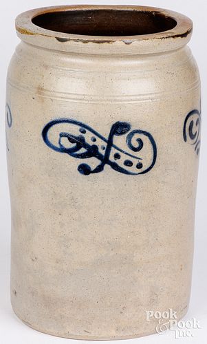 MID-ATLANTIC STONEWARE JAR, 19TH
