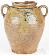 MID-ATLANTIC STONEWARE JUG, 19